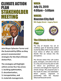 Climate Action Plan Meeting Graphic for July 25, 2019